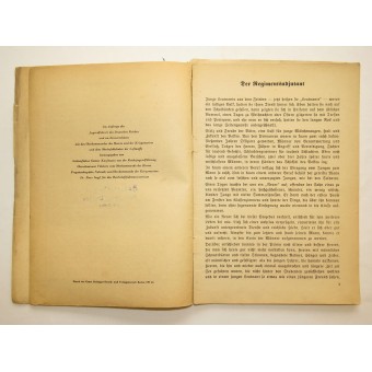 Kriegsbücherei der deutschen Jugend, Heft 28, « Der Regimentsadjutant ». Espenlaub militaria